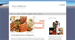 Desktop Screenshot of blog.pingerrain.com