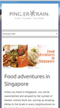 Mobile Screenshot of blog.pingerrain.com